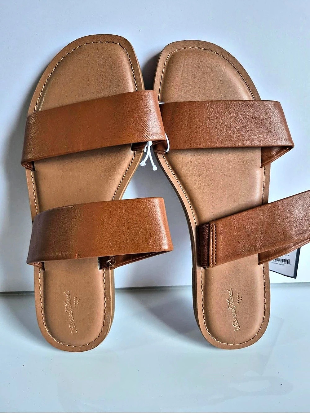 Universal Thread Freya Footbed Sandals Brown